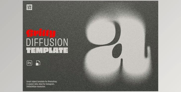 Gritty Diffusion Template - 194282619