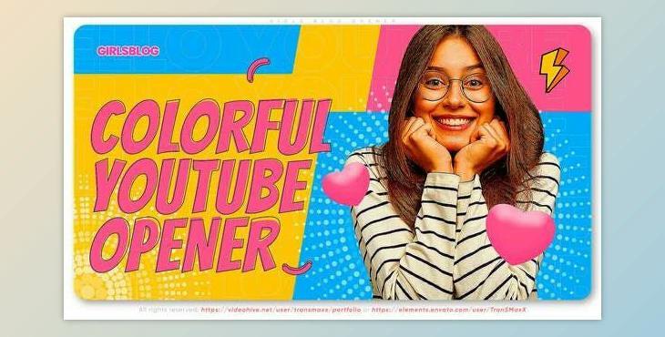 Girls Blog Opener (Videohive 29784524) - AE Project