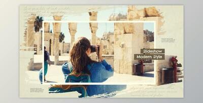 Brush Memories Slideshow (Videohive 39146890) - AE Project