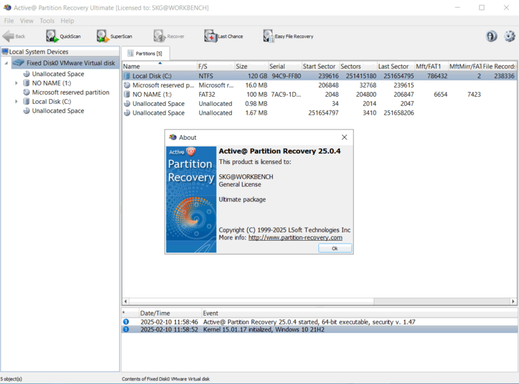 Active Partition Recovery Ultimate 25.0.4.2 + WinPE