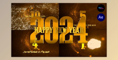 Happy New Year Countdown (Videohive 49460060) - AE Project
