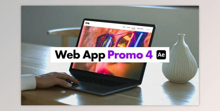 Web App Promo 4 (Videohive 51786463) - AE Project