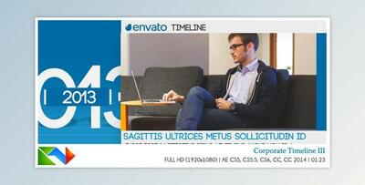 Corporate Timeline III (Videohive 13814142) - AE Project