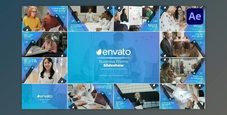 Business Promo Slideshow for After Effects (Videohive 50344103) - AE Project