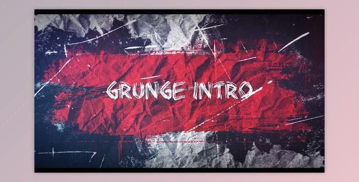 Grunge Intro (Videohive 39607539) - AE Project