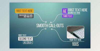 Smooth Call-Outs (Videohive 15591835) - AE Project