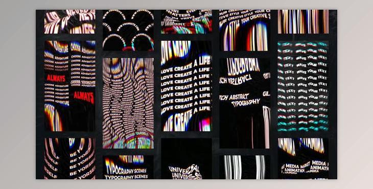 RGB Abstract Kinetic Stories (Videohive 47989631) - AE Project