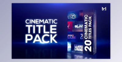 Cinematic title pack (Videohive 37786132) - AE Project