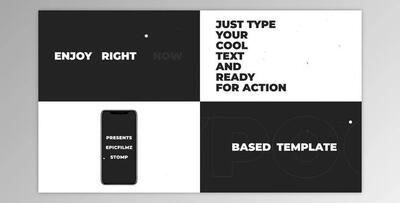 Stomp Typography Opener (Videohive 23627510) - AE Project