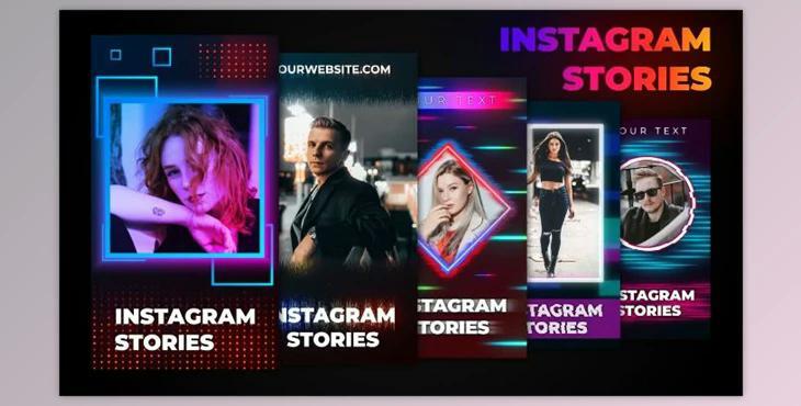 Abstract Instagram Stories (Motionarray 855761) - AE Project