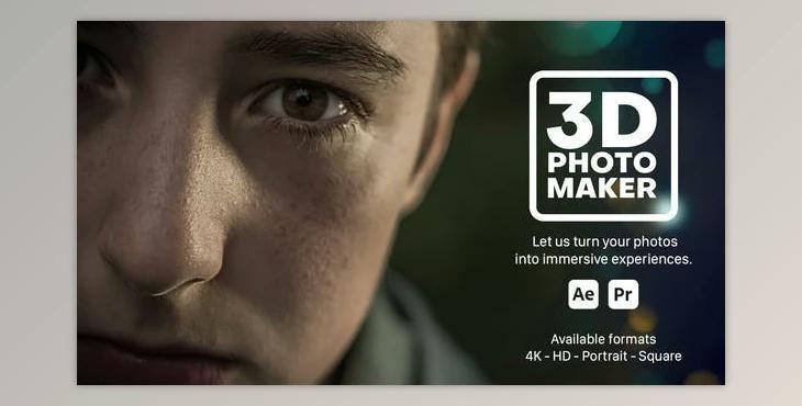 3D Photo Maker (Videohive 53998808) - AE Project