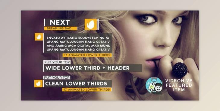 Lower Thirds (Videohive 8907441)