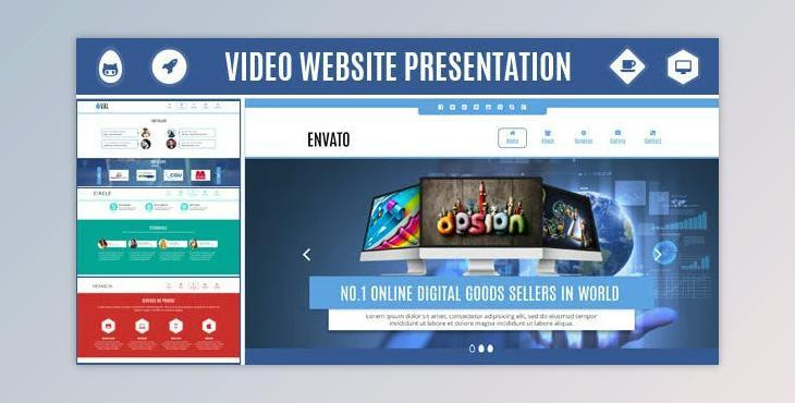 Video Website Presentation - Promote Your Company (Videohive 7406004) - AE Project