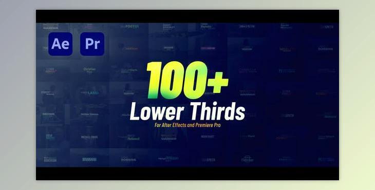 Lower Thirds (Videohive 41869035) - AE Project