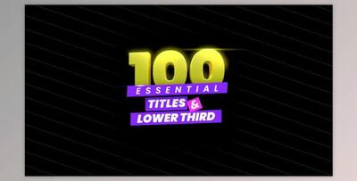LenoFX - 100 Essential Titles & Lower Thirds for Final Cut Pro