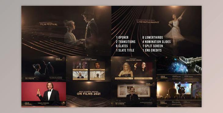 The Golden Award Show Package (Videohive 36656444) - AE Project