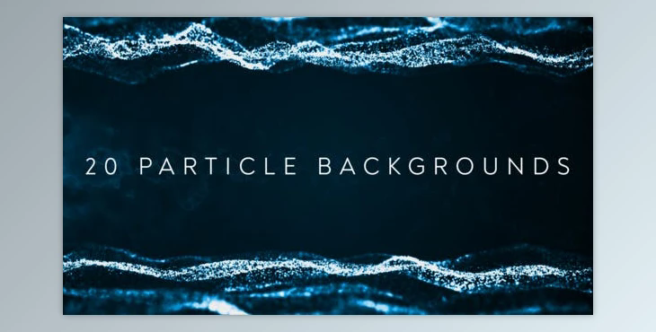 20 Particles Backgrounds (Videohive 48709395) - AE Project