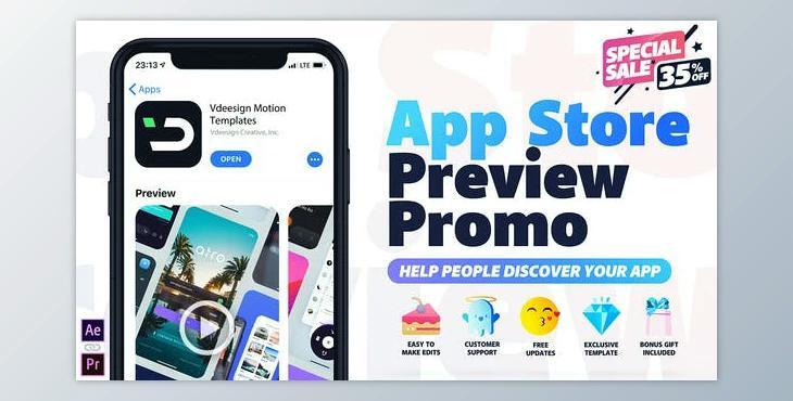 App Store Preview Promo (Videohive 24007222) For AE