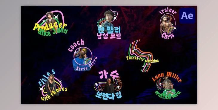 Titles With Photos for After Effects (Videohive 50690522) - AE Project