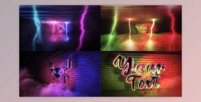 Super Neon Logo (Videohive 29662971) - AE Project
