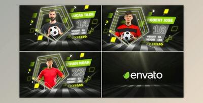 Soccer Team (Videohive 32609832) - AE Project