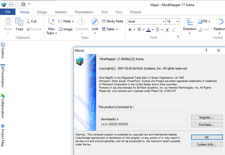 MindMapper Arena 24.9302a