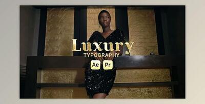 Luxury Typography (Videohive 51018634) - AE Project