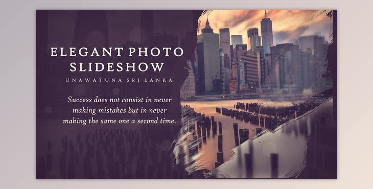 Elegant Slideshow (Videohive 39377505) - AE Project