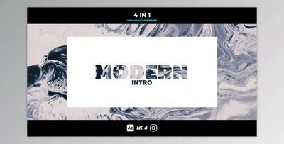 Modern Intro (Videohive 39555930) - AE Project