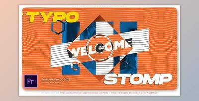 Stylish Typography Stomp (Videohive 34044279)