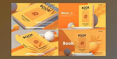 Book Advertising Mockup Ver 0.1 (Videohive 49267856) - AE Project