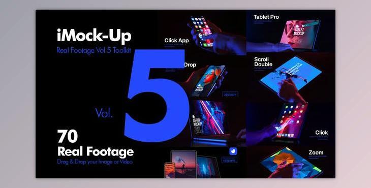 iMock-Up Real Footage Vol 5 Toolkit (Videohive 24813802)