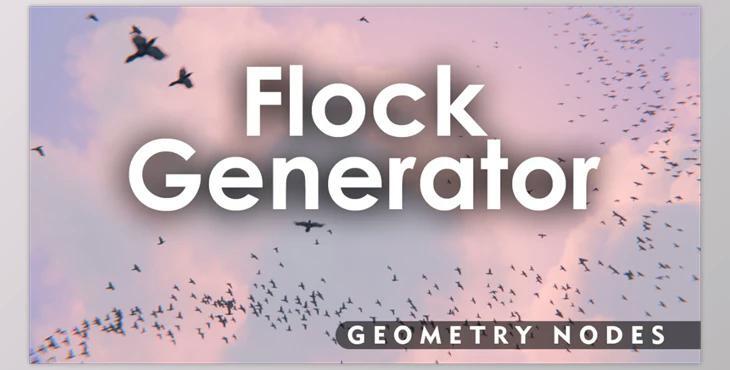 Blender Market - Flock Generator v1.0