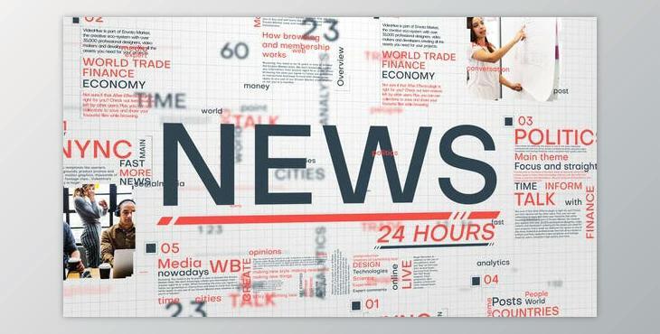 News 24 Hours (Videohive 23535318) - AE Project