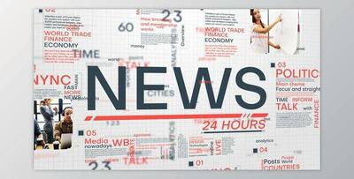 News 24 Hours (Videohive 23535318) - AE Project