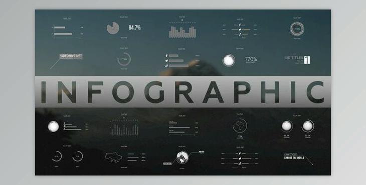 1100+ Infographics Elements (Videohive 44123310) - AE Project