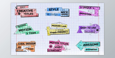 Back To School (9 Titles) (Videohive 38664387) - PR Project