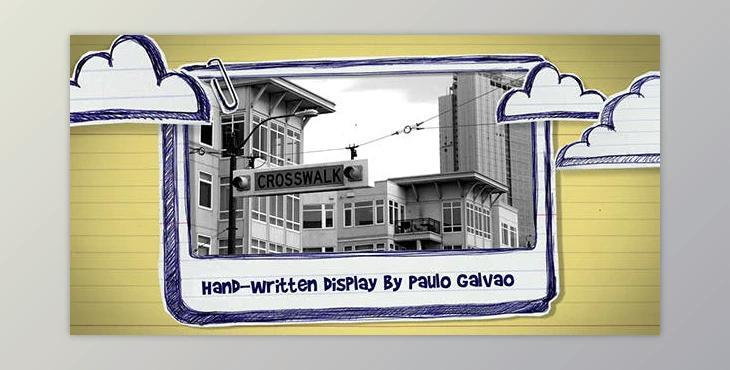 Hand-drawn Display (Videohive 94198) - AE Project