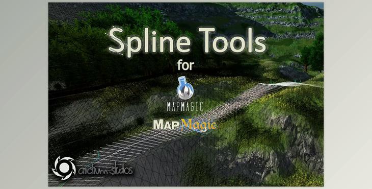 Unity Asset - Spline Tools for MapMagic & MapMagic 2