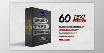 Brush Titles (Videohive 34443174) - AE Project