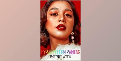 Hyper Modern Painting PS Action CreativeMarket-5955269 (JPG, ATN)