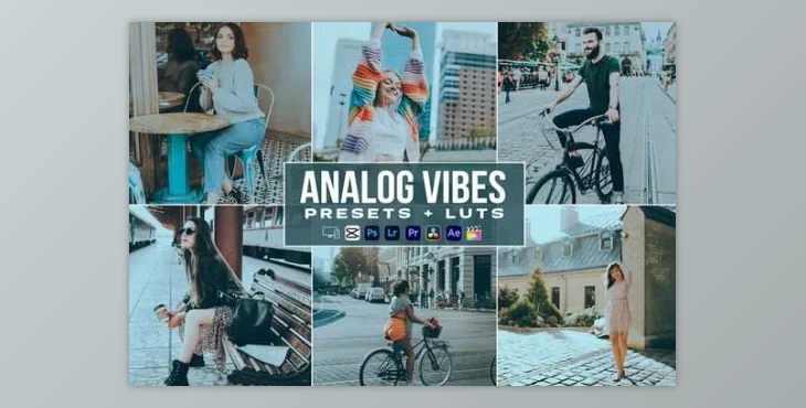 Analog filter Presets - luts Videos Premiere Pro - K84CPUG