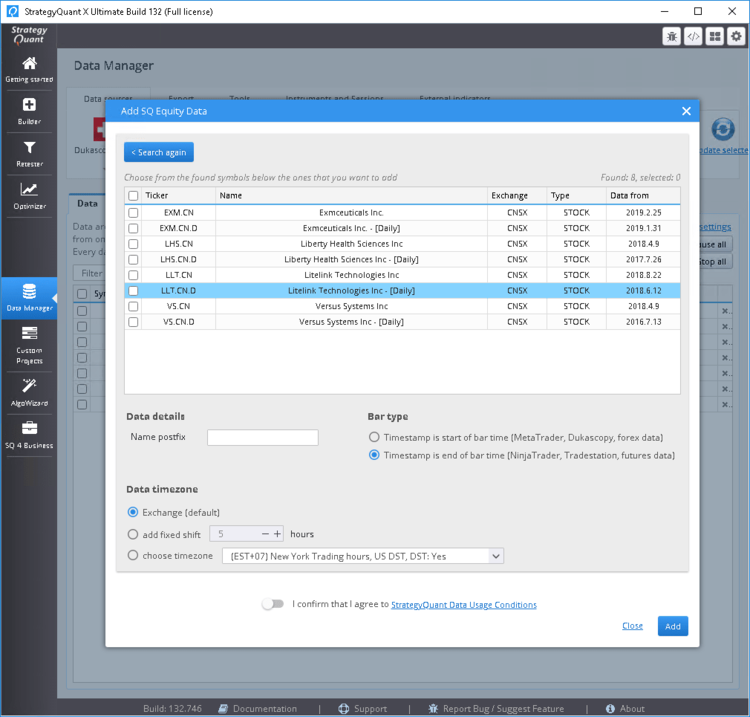 StrategyQuant X Ultimate Build 133 Windows/Liunx/macOS