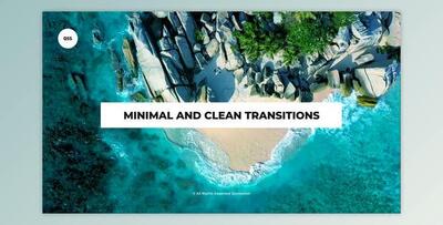 Minimal and Clean Transitions For Premiere Pro (Videohive 33422049)