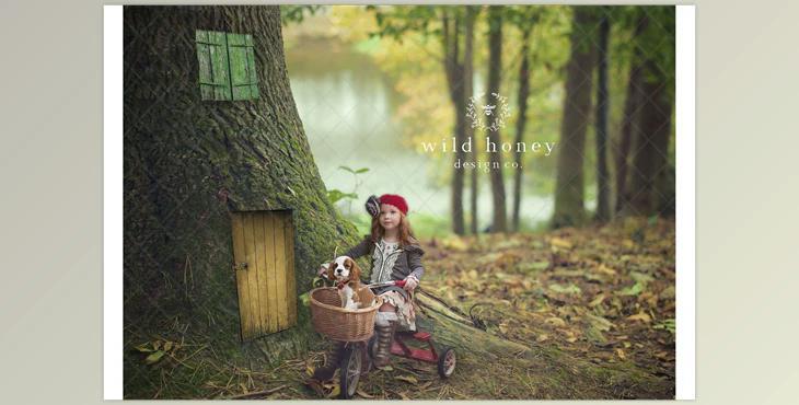 Fairy Door Digital Backdrop CreativeMarket-4965734 For PS