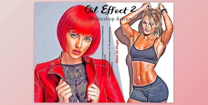 Oil Effect 2 Photoshop Action By Studio Retouch (ATN)