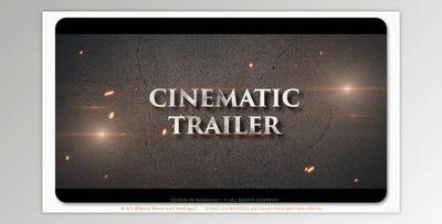 Cinematic Trailer (Videohive 43722302) - AE Project