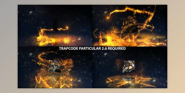 Glowing Particals Logo Reveal 31 (Videohive 23006444)