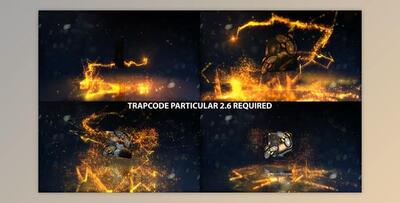 Glowing Particals Logo Reveal 31 (Videohive 23006444)