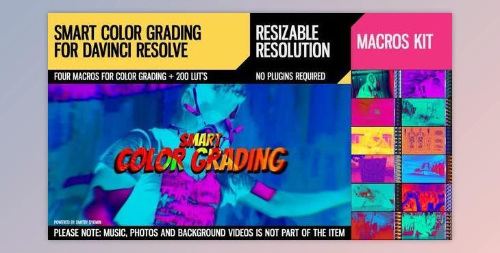 Smart Color Grading for DaVinci Resolve (Videohive 30213349)